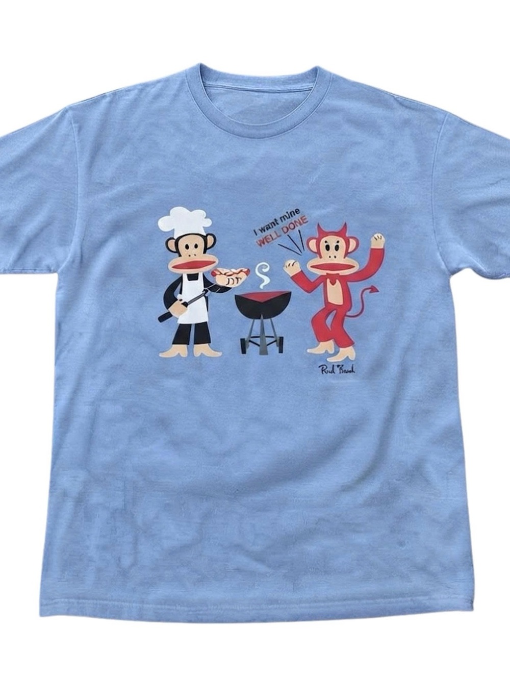 Blue Paul Frank Cooking Shirt